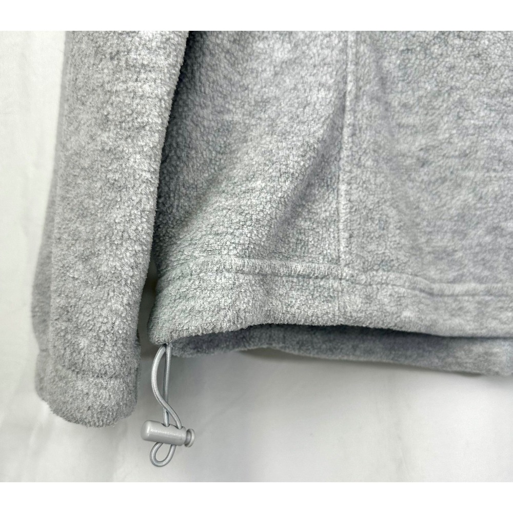 Columbia Bento Springs Full Zip Fleece Jacket Women's S Mock Neck Heather Gray - Picture 8 of 8